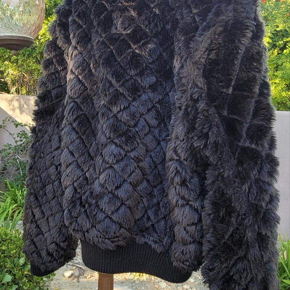 Vtg Rocawear Quilted Faux Fur Reversible Jacket - Picture 3 of 12